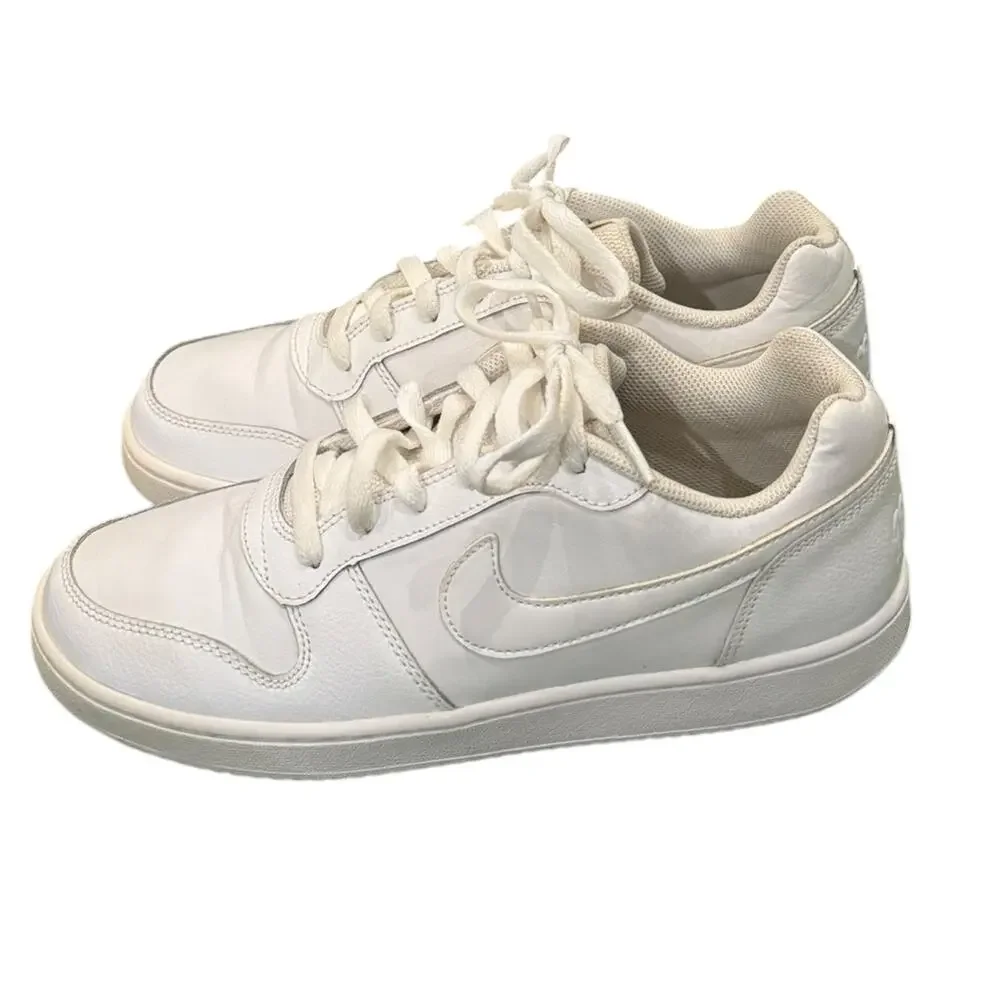 Nike Mens Ebernon Low AQ1775-100 White Shoes Sneakers 8.5
